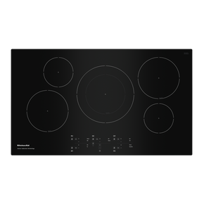 Kitchenaid® 36-Inch 5-Element Sensor Induction Cooktop KCIG556JBL