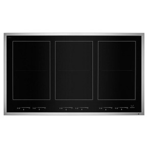 Jennair® 36" Lustre Stainless Induction Flex Cooktop JIC4736HS