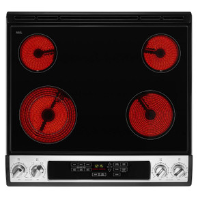 30-inch Amana® Electric Range with Front Console YAES6603SFS