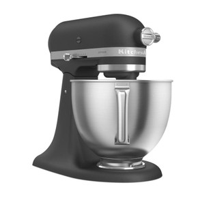 KitchenAid 5 Quart Tilt-HeadStand Mixer With Brushed Stainless Steel Bowl KSM192XDBK
