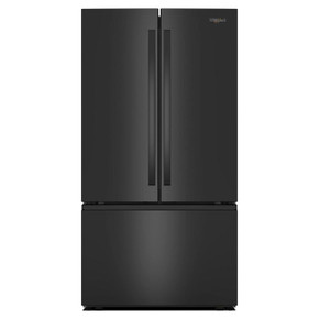Whirlpool® 36-Inch French Door Refrigerator with Interior Water Dispenser - 31 cu. ft. WRFF3336SB