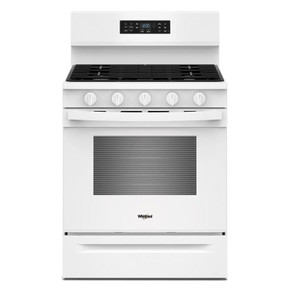 Whirlpool® 30-inch Gas Range with Air Cooking Technology WFGS5730SW