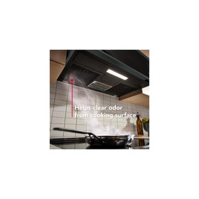 Kitchenaid® Smart Low Profile Microwave Hood Combination with Dual Fan Ventilation YKMML550RJP