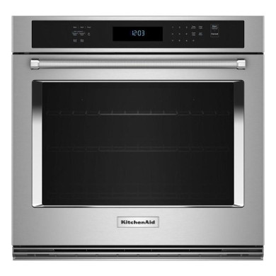 KitchenAid® 30" Single Wall Oven with Air Fry Mode KOES530PSS