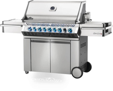 Napoleon Prestige Pro 665 LP w/ Infrared Rear and Side Burner - Stainless