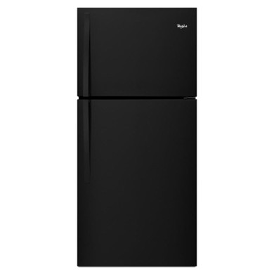 Whirlpool® 30" Wide Top-Freezer Refrigerator with LED Interior Lighting WRT549SZDB