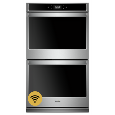 Whirlpool® 10.0 cu. ft. Smart Double Convection Wall Oven with Air Fry, when Connected WOD77EC0HS