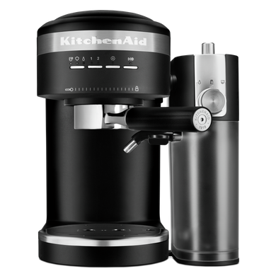 Kitchenaid® Semi-Automatic Espresso Machine and Automatic Milk Frother Attachment KES6404BM