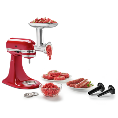 Kitchenaid® Metal Food Grinder Attachment KSMMGA