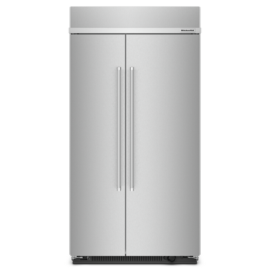 Kitchenaid® 25.5 Cu Ft. 42 Built-In Side-by-Side Refrigerator KBSN702MPS