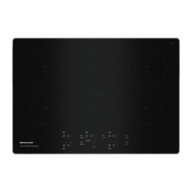 Kitchenaid® 30-Inch 5-Element Sensor Induction Cooktop KCIG550JSS