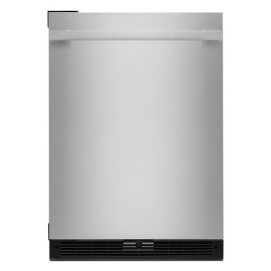 Jennair® NOIR™ 24" Under Counter Solid Door Refrigerator, Left Swing JURFL242HM