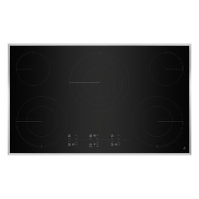 Jennair® Lustre 36 Electric Radiant Cooktop with Emotive Controls JEC4536KS