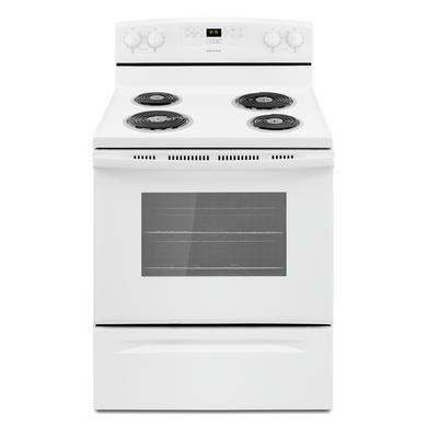 Amana® 30-inch Electric Range with Bake Assist Temps YACR4303MFW