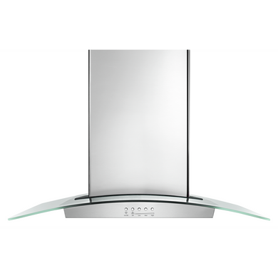 30 inch Convertible Glass Kitchen Ventilation Hood with Glass Edge LED Lighting WVW75UC0DS