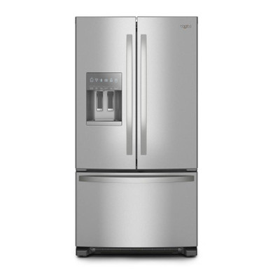 Whirlpool® 36-Inch Wide French Door Bottom Mount Refrigerator - 25 cu. ft. WRFF3436RZ
