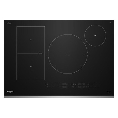 Whirlpool® 30" Intelligent Induction Cooktop with Temp Cook™ Technology and WipeClean™ Coating WCIT7530SS