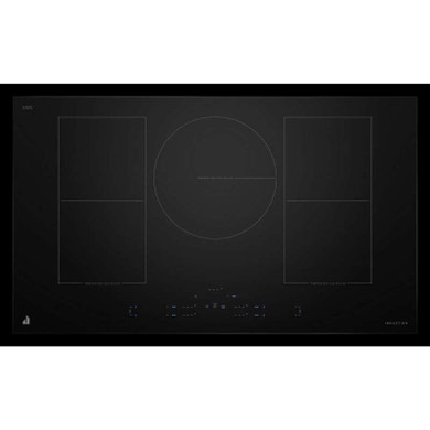 Jennair® 36" Oblivion Smart Induction Cooktop with Temperature-Controlled Cooking JICT736SB
