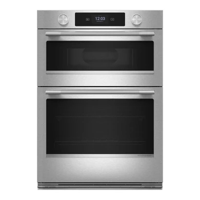 Kitchenaid® 30-inch Smart Electric Combo Wall Oven with Assisted Cooking Modes - PrintShield™ Finish KOEC730SPS