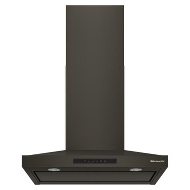 KitchenAid® 30-inch Wall-Mount, 4-Speed Canopy Hood KVWC730SBE