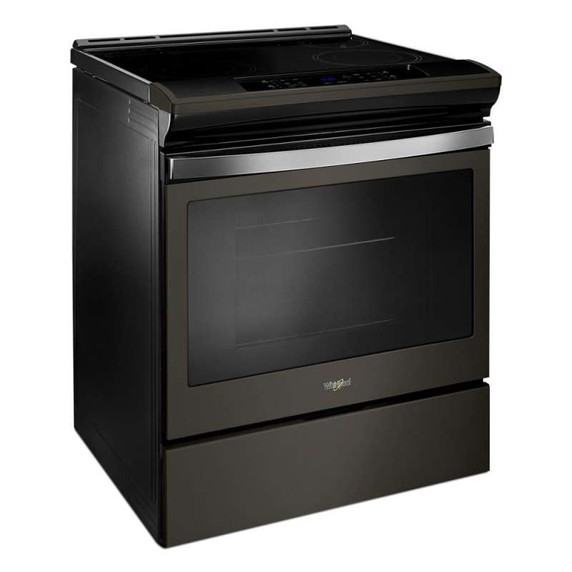 Whirlpool® 4.8 cu. ft. guided Electric Front Control Range with the easy-wipe ceramic glass cooktop YWEE510S0FV