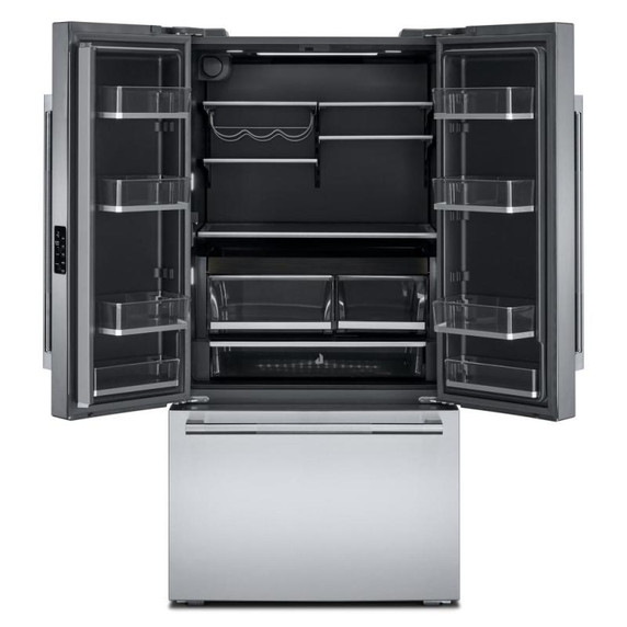 Jennair® RISE 36" Counter-Depth French Door Refrigerator JFFCCI72SL