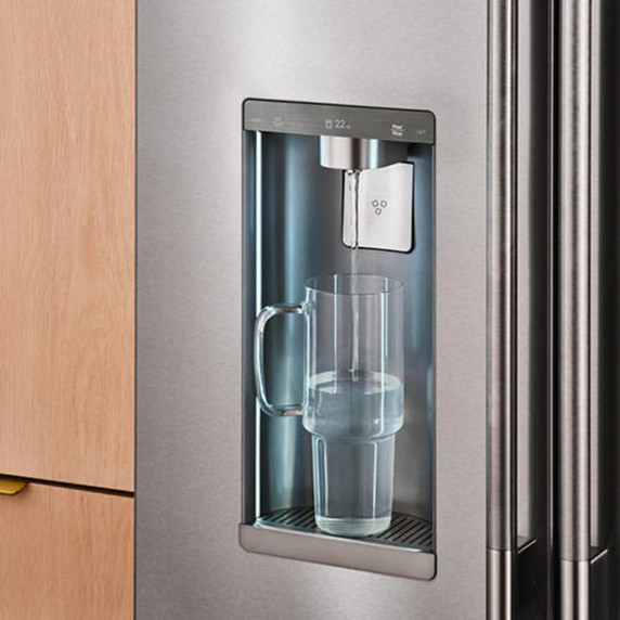 Kitchenaid® Counter-Depth French Door Refrigerator with Intelligent Auto Fill KRFC536SPS