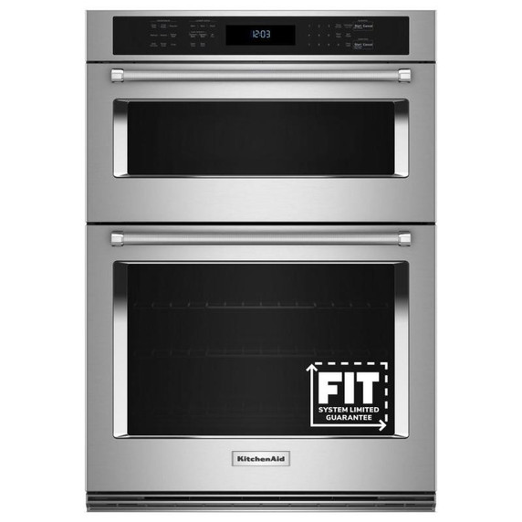 KitchenAid® 30" Combination Microwave Wall Oven with Air Fry Mode KOEC530PSS