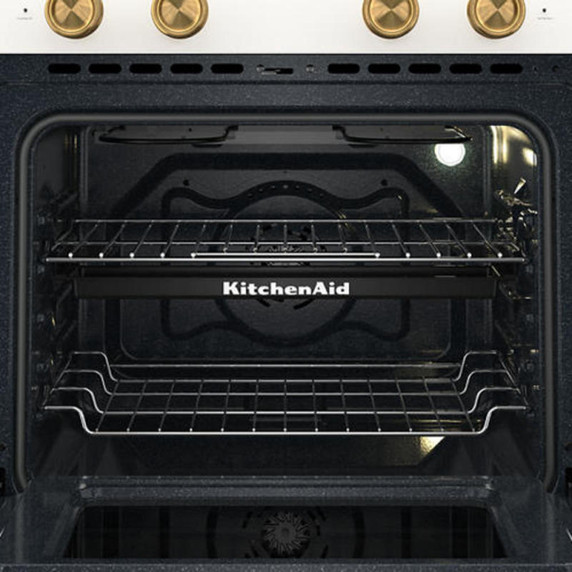 Kitchenaid® 5.3 Cu. Ft. Slide-in Electric Range with Two Even-Heat™ Hyper Elements and Convection Cooking Modes YKSES530SPL