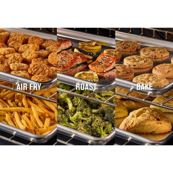 Maytag® 30-Inch Single Wall Oven with EvenAir™ True Convection System - 5.0 Cu. Ft. MOES4030TZ