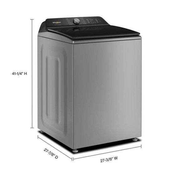 Whirlpool® 6.1 cu. ft. IEC Smart Top Load Washer with the Removable Delicates Basket WTW8509TR