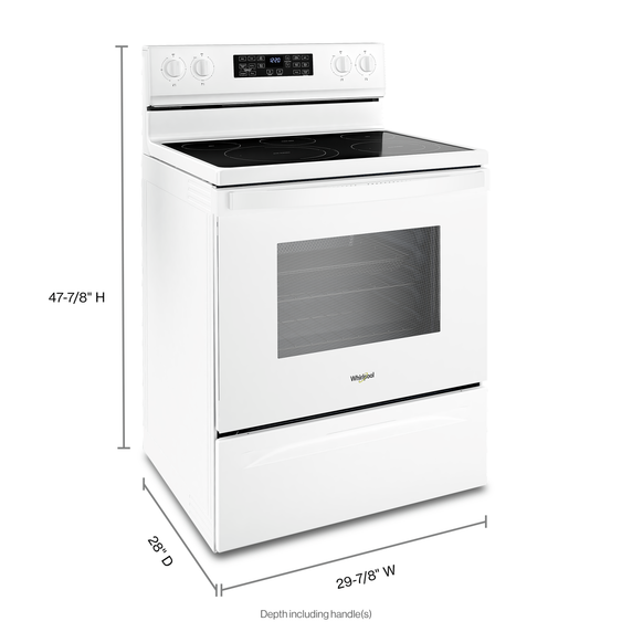 5.3 Cu. Ft. Whirlpool® Electric 5-in-1 Air Fry Oven YWFE550S0LW