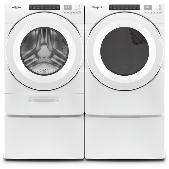 Whirlpool® 7.4 cu.ft Front Load Long Vent Gas Dryer with Intuitive Controls WGD560LHW