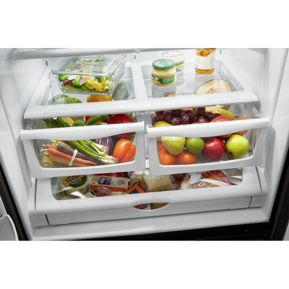 Whirlpool® 36-inch Wide French Door Refrigerator - 25 cu. ft. WRF555SDFZ