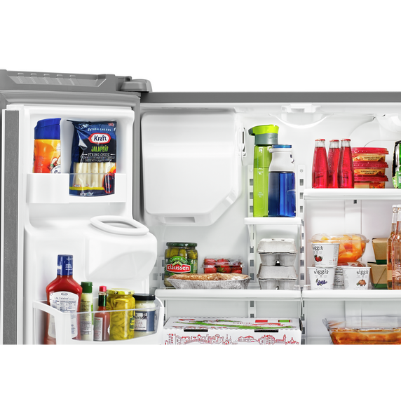 Whirlpool® 36-inch Wide French Door Refrigerator - 25 cu. ft. WRF555SDFZ