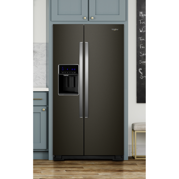 Whirlpool® 36-inch Wide Counter Depth Side-by-Side Refrigerator - 21 cu. ft. WRS571CIHV