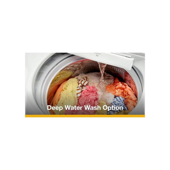 6.0-6.1 Cu. Ft. Whirlpool® Top Load Washer with Removable Agitator WTW6157PW