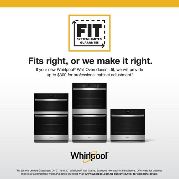 Whirlpool® 6.4 Total Cu. Ft. Combo Wall Oven with Air Fry When Connected WOEC5030LZ