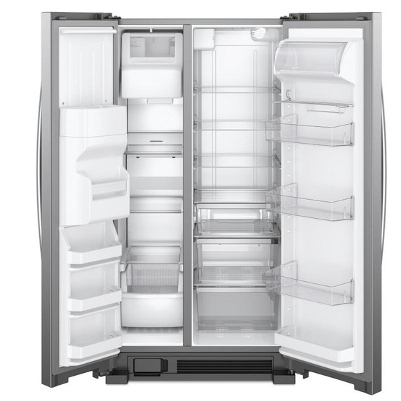 Whirlpool® 36-inch Wide Side-by-Side Refrigerator - 25 cu. ft. WRS325SDHZ
