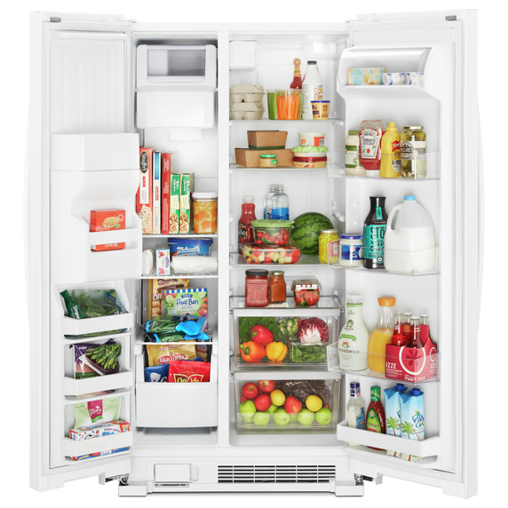 Whirlpool® 36-inch Wide Side-by-Side Refrigerator - 25 cu. ft. WRS335SDHW