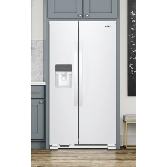 Whirlpool® 36-inch Wide Side-by-Side Refrigerator - 25 cu. ft. WRS335SDHW