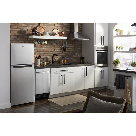 Whirlpool® 24-inch Wide Small Space Top-Freezer Refrigerator - 11.6 cu. ft. WRT312CZJZ
