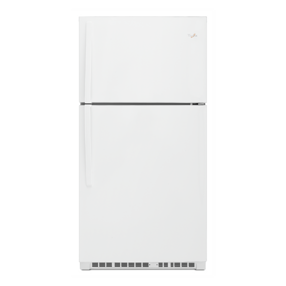 Whirlpool® 33-inch Wide Top Freezer Refrigerator - 21 cu. ft. WRT541SZDW