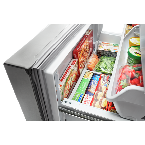 Whirlpool® 36-inch Wide Counter Depth French Door Refrigerator - 24 cu. ft. WRF954CIHZ