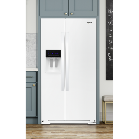 Whirlpool® 36-inch Wide Side-by-Side Refrigerator - 28 cu. ft. WRS588FIHW