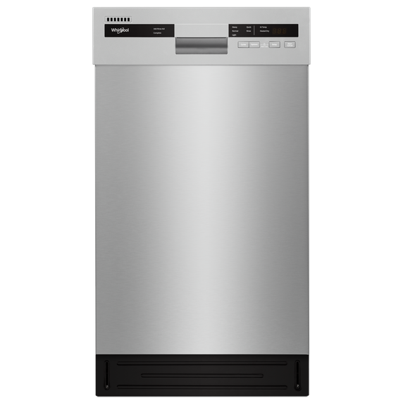 Whirlpool® Small-Space Compact Dishwasher with Stainless Steel Tub WDPS5118PM