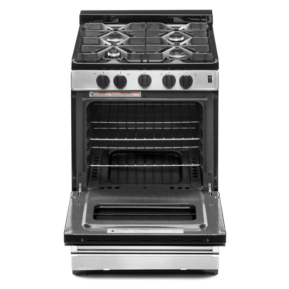 Whirlpool® 24-inch Freestanding Gas Range with Sealed Burners WFG500M4HS