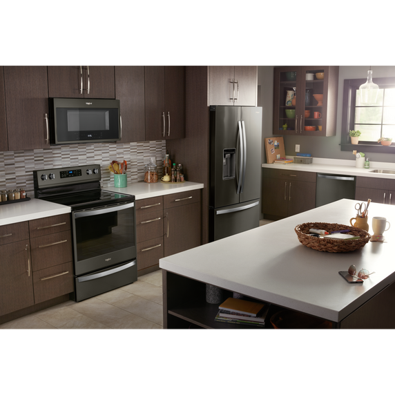 Whirlpool® 6.4 Cu. Ft. Freestanding Electric Range with Frozen Bake™ Technology YWFE775H0HV