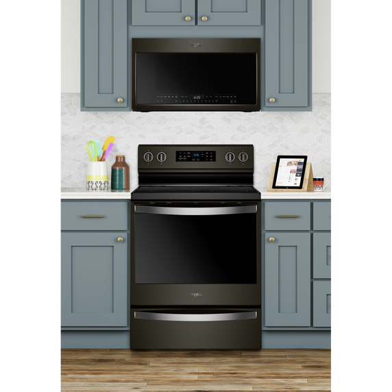 Whirlpool® 6.4 Cu. Ft. Freestanding Electric Range with Frozen Bake™ Technology YWFE775H0HV