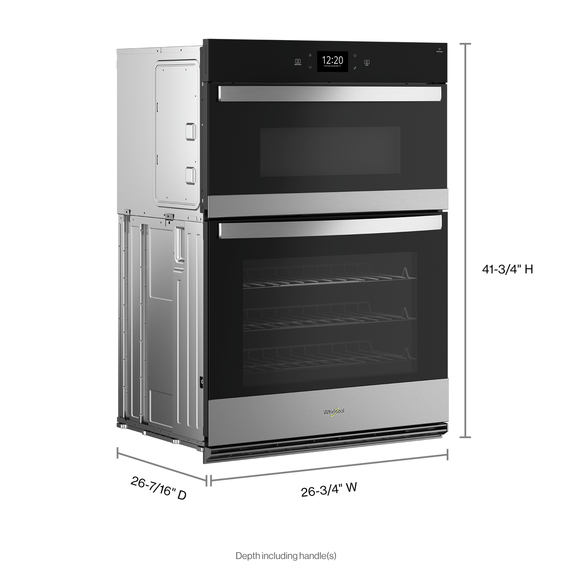 Whirlpool® 4.3 Cu. Ft. Wall Oven Microwave Combo with Air Fry WOEC7027PZ